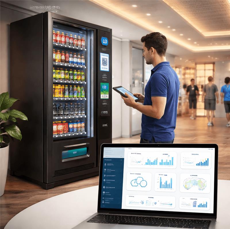 Cashless Vending Machine Software in Thailand