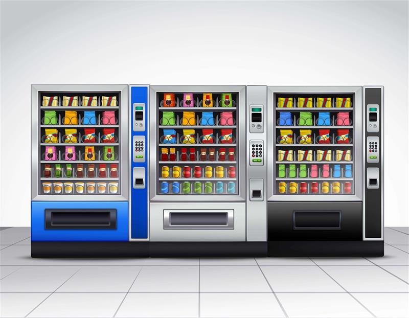 Custom vending machine software dashboard